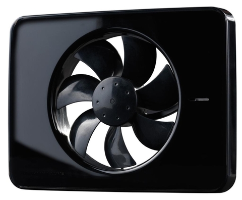 Вентилятор накладной FRESH Intellivent Black (таймер, датчик влажности, программируемый)