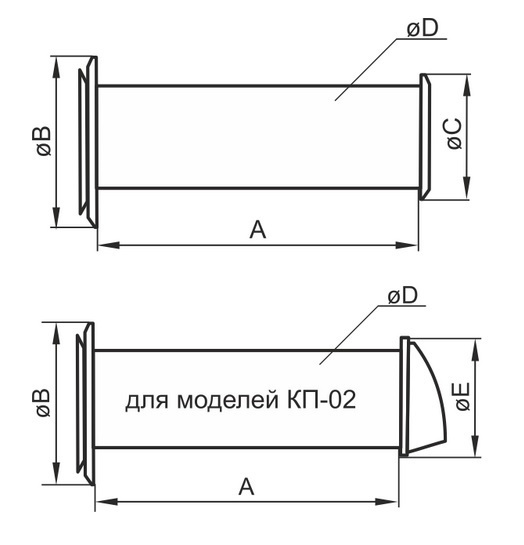 Клапан приточный Эра 12,5КП-02 0.5м –   и России. Фото .