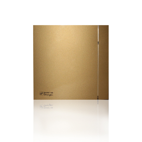 Вентилятор накладной S&P Silent 100 CZ Design ECOWATT Gold