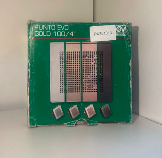 Вентилятор накладной Vortice Punto Evo ME 100/4 LL BLACK GOLD (уценка)