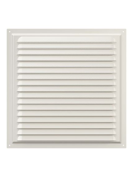 Решетка вентиляционная МЭ сетка 300х300 окрашенная сталь Ivory ERA