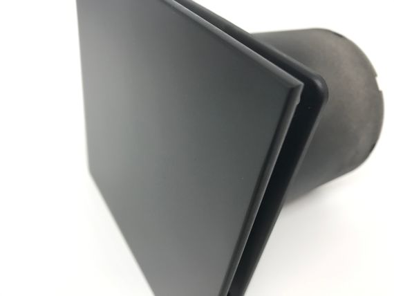 Накладной вентилятор Cata E 100 G Bk Matte Черный Матовый