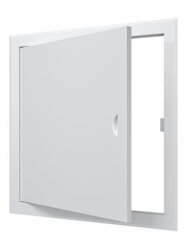 Люк ревизионный ЛТМп фланец 400х400 ручка магнит 460х460 окраш.сталь EVECS