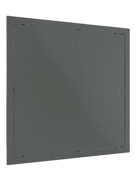 Люк ревизионный LN фланец 300х300 нажимной 327х327 пластик Gray EVECS