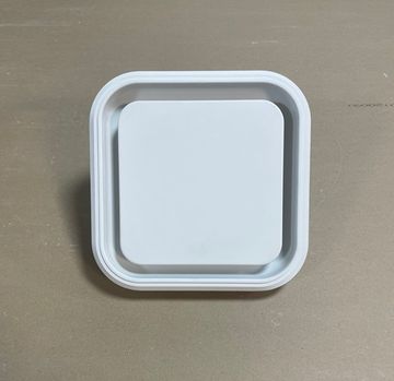 Диффузор под покраску скрытого монтажа SECRET SOFT FRAME 125/150 с приточно-вытяжным вентилятором