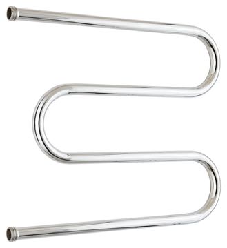 Полотенцесушитель водяной Стилье М-образный 500х650 резьба-сгон 1"