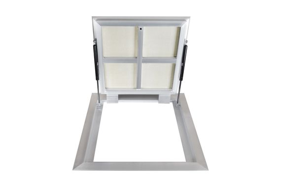 Люк напольный Периметр 600х600 Углом (с амортизаторами)