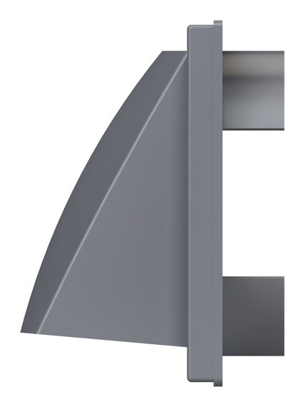 Выход стенной КФВ фланец D125 обр.клапан 150х150 ASA Terracotta ERA