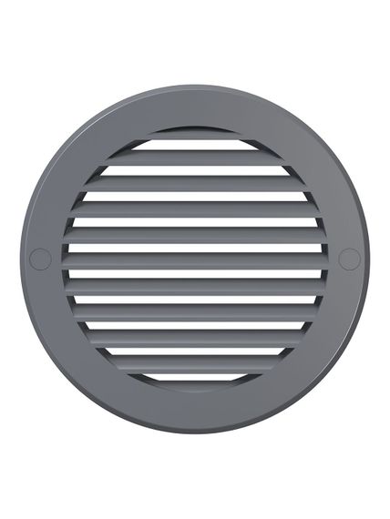 Решетка вентиляционная РКН фланец D125 D161 ASA Gray ERA
