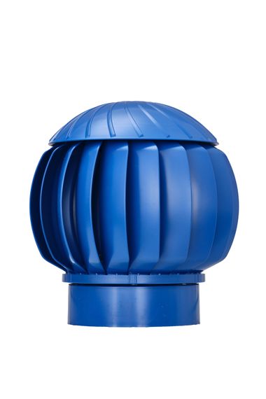 Готовый комплект, изолированный для кровли с профилем Монтеррей (Monterrey) и его аналогами d 125/160 мм, цвет синий RAL 5005, серия Twister