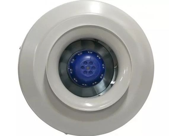 Вентилятор канальный Ровен VCZpl-K-160 в пластиковом корпусе (Колесо и двигатель с внешним ротором Sanmu)