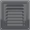 Решетка вентиляционная МЭ сетка 150х150 окраш.сталь Gray ERA