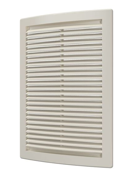 Решетка вентиляционная РЦ сетка 180х250 пластик Ivory ERA