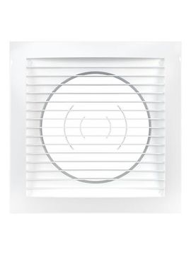 Решетка вентиляционная РСФ фланец D100 150х150 пластик ERA