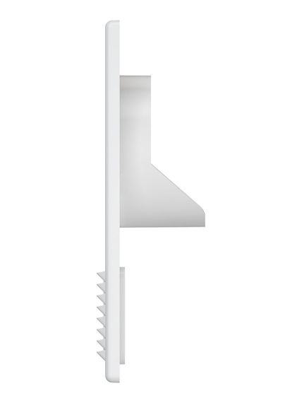 Решетка вентиляционная РУФ фланец D100/60х120 разъемная 185х254 пластик ERA