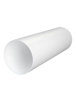 Воздуховод ВП D160 L05м пластик ERA