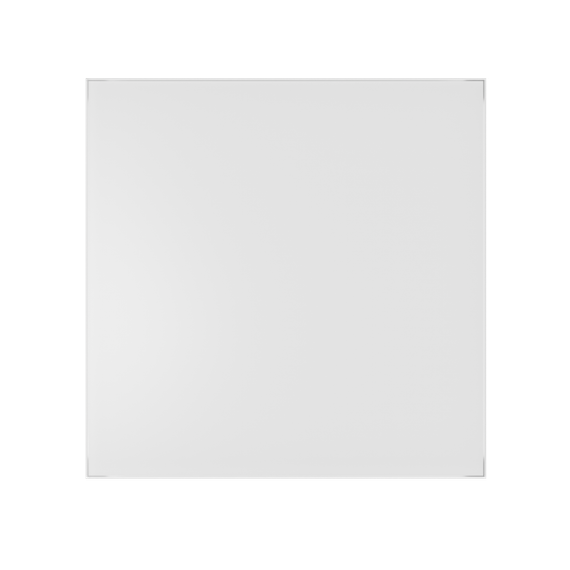 Панель AEON D100/125 179х179 стекло матовое Pure White белоснежное DICITI
