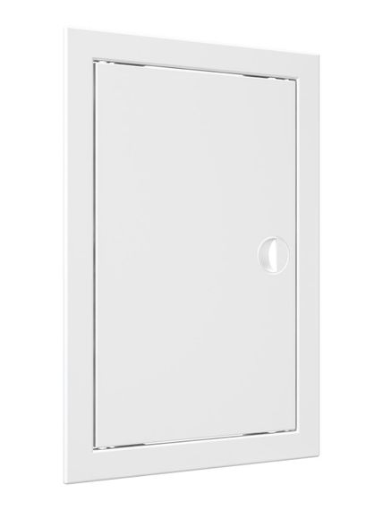 Люк ревизионный ЛР фланец 196х296 ручка 218х318 пластик EVECS