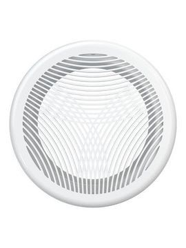 Решетка вентиляционная РПКФ фланец D150 разъемная D200 пластик ERA