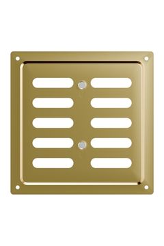 Решетка вентиляционная MER регулируемая 150x154 окраш.сталь Gold ERA