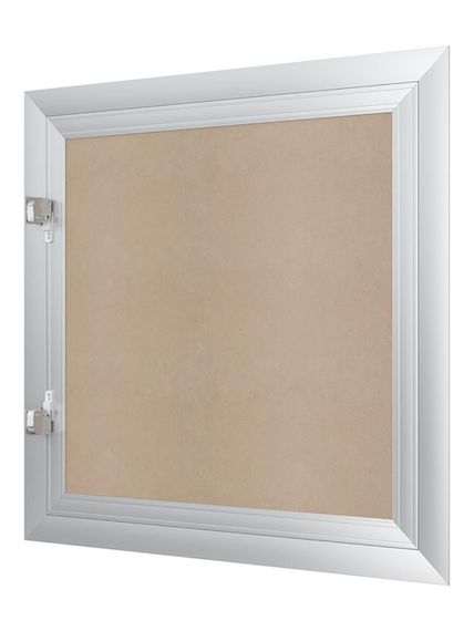 Люк ревизионный ЛПУ 500х500 скрыт.монтаж алюминий EVECS