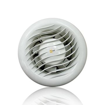 Вентилятор накладной MMotors JSC MM-S 100 жаростойкий с обратным клапаном (для бань, саун, хамам)