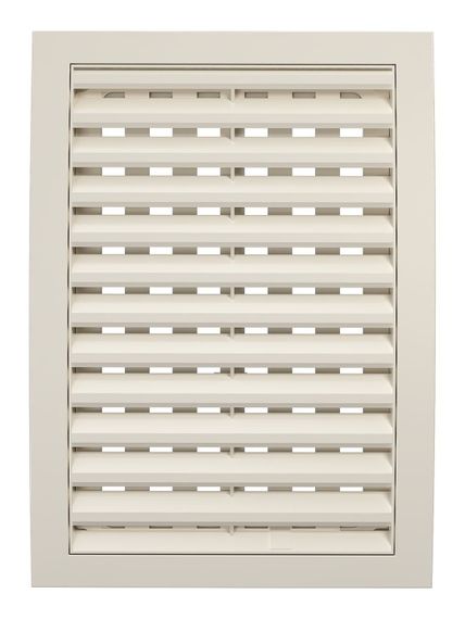 Решетка вентиляционная РРП разъемная регулируемая 180х250 пластик Ivory ERA