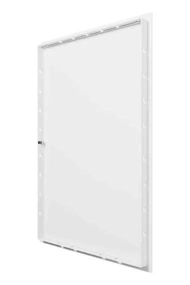 Люк ревизионный LN фланец 400х600 нажимной 427х627 пластик EVECS