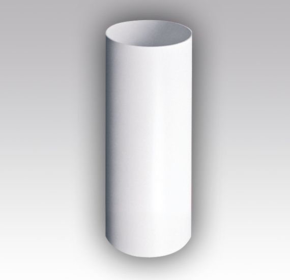 Воздуховод круглый 10ВП1 100 мм L-1,0 м пластиковый