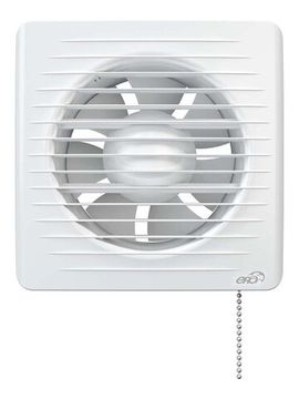 Вентилятор накладной ERA D125 тяговый выключатель ERA