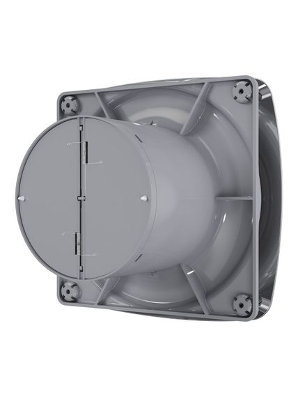 Вентилятор накладной RIO D100 обратный клапан Chrome DICITI