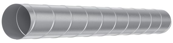 Воздуховод DG D125 L2м оцинкованная сталь ERA PRO