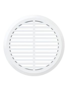 Решетка вентиляционная ДП фланец D45 переточная D50 пластик 4 шт ERA