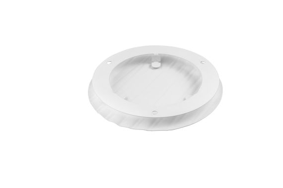 Решетка на магнитах круглая RDKV-120 Волна, белая