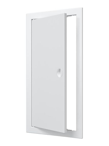 Люк ревизионный ЛР фланец 196х396 ручка 218х418 пластик EVECS