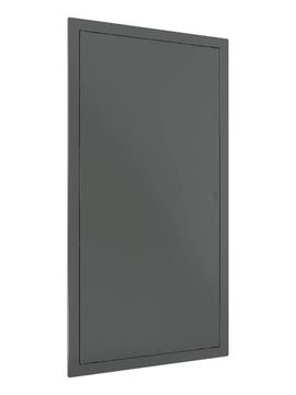 Люк ревизионный LN фланец 200х400 нажимной 223х423 пластик Gray EVECS