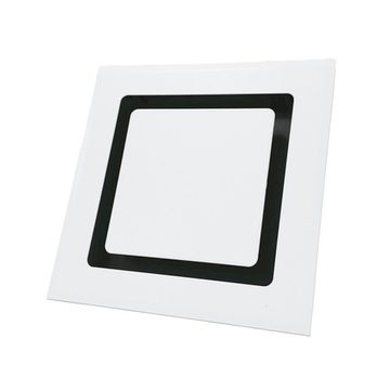 Диффузор приточно-вытяжной на магнитах регулируемый НДК-150 декоративный металлический белый