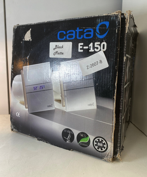 Накладной вентилятор Cata E 150 G Bk Matt Черный матовый - уценка