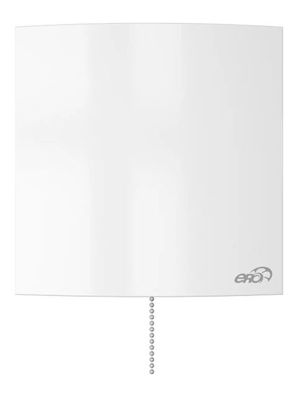 Вентилятор накладной QUADRO D125 тяговый выключатель ERA