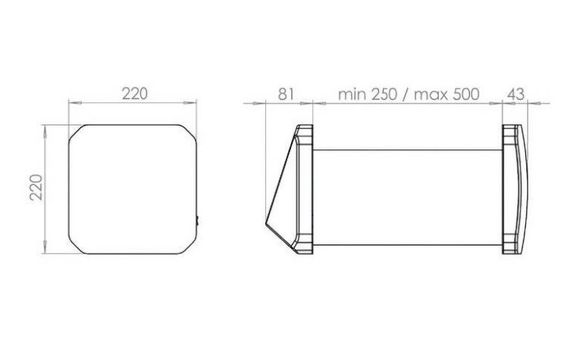 Рекуператор воздуха BSK Zephyr с пультом ДУ и Wi-Fi модулем управления