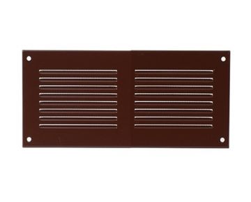Решетка радиаторная Europlast MR2010B коричневая алюминиевая