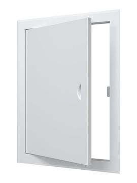 Люк ревизионный ЛТМп фланец 300х400 ручка магнит 360х460 окраш.сталь EVECS