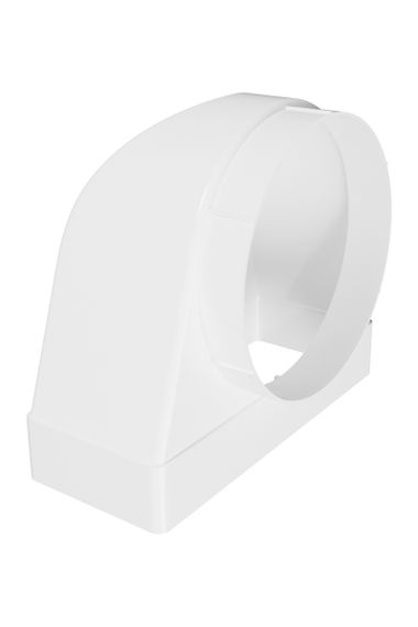 Переходник СКФП D150 90° 90х220 пластик ERA