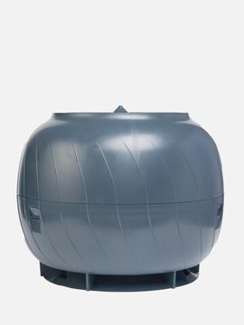 Дефлектор статический (колпак), Ø 160 мм серый RAL 7010, серия Static