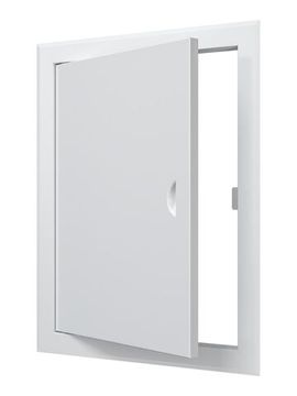 Люк ревизионный ЛТМ фланец 300х400 ручка магнит 360х460 окраш.сталь EVECS