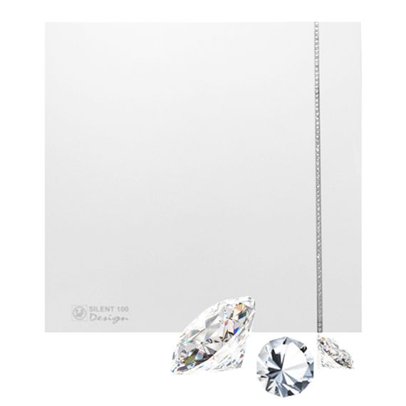 Вентилятор Soler &amp; Palau Silent Design 100 CZ Swarovski