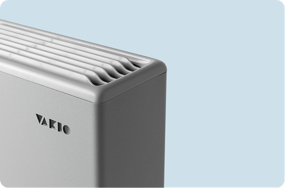 Приточный клапан VAKIO KIV New Space Gray