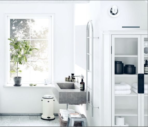 Вентилятор накладной PAX Norte с обратным клапаном  (таймер, датчик влажности, программируемый, Bluetooth управление)