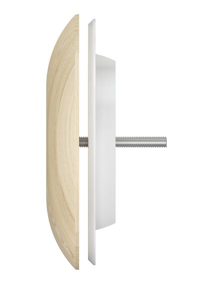 Анемостат DW металлический фланец D100 D140 сосна ERA