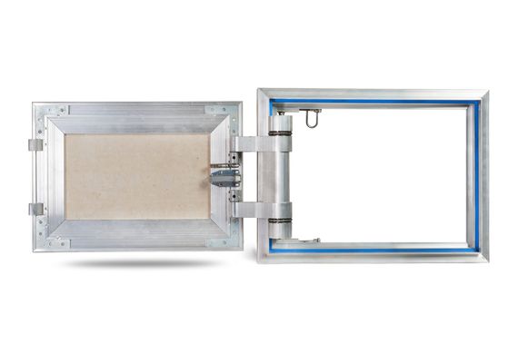 Люк под плитку усиленный Модерн 600х300 нажимной